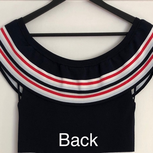 VERO MODA knit Summer sweater, Grace Ruffle, off the shoulder. Classic Elegant L - Picture 5 of 11